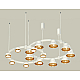 Комплект подвесного светильника Ambrella Light Techno Ring XR92081110 (A9208x2, C9241, C9236, N8144, N8124)