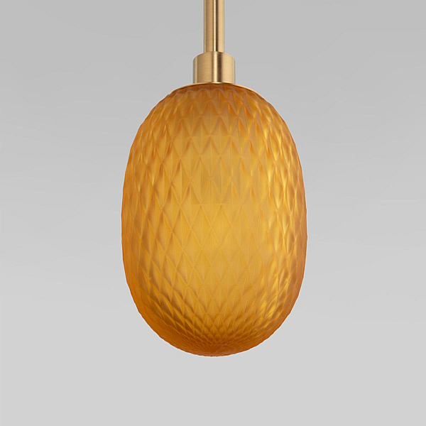 Подвесной светильник Eurosvet Pineapple 50266/1 янтарный a066525