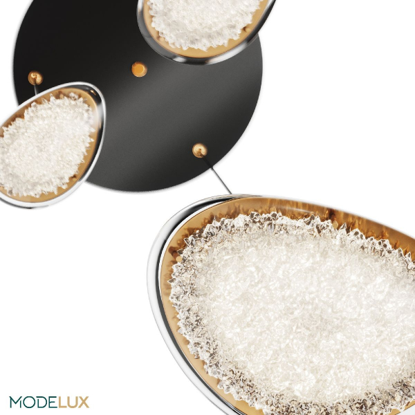 Подвесной светильник Modestyle MS.2326.3 BK Подвесной светильник Modestyle MS.2326.3 BK