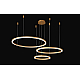 Подвесной светодиодный светильник Crystal Lux FORTUNA SP158W LED D400+600+800 GOLD