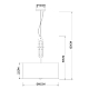 Подвесной светильник Arte Lamp Taygeta A4097SP-5CC