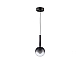 Подвесной светодиодный светильник iLedex Aura 8615P-1S BK-SM