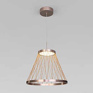 Подвесной светильник Eurosvet Cesta 40016/1 LED коричневый a069283