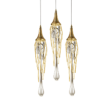 Подвесной светильник DeLight Collection Goddess Tears P68009L-3/R gold