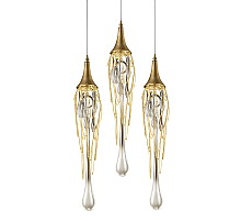 Подвесной светильник DeLight Collection Goddess Tears P68009L-3/R gold