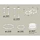 Комплект подвесного светильника Ambrella Light Techno Ring XR92211005 (A9221, A9226, C9236, C9231, N8477)