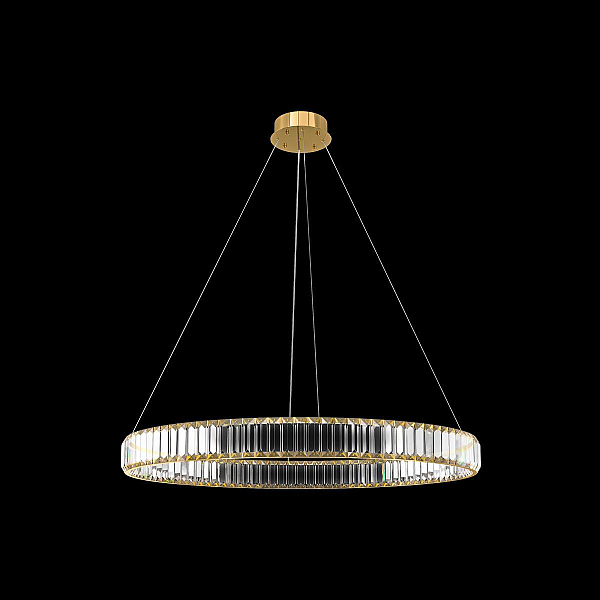 Подвесной светодиодный светильник Loft IT Crystal ring 10135/800 Gold