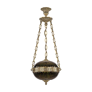 Подвесной светильник Bohemia Ivele Crystal 71000P/30 FP Amber-Green/H-1K