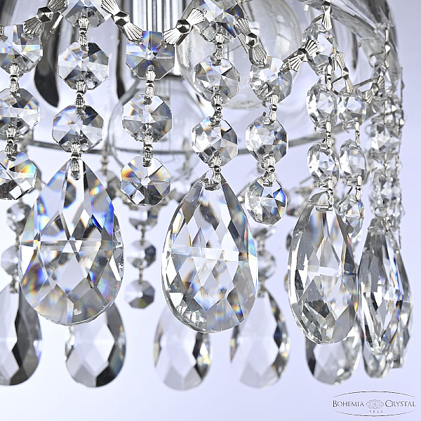 Подвесной светильник Bohemia Ivele Crystal 5478/22 Ni Clear/M-1H