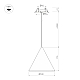 Подвесной светильник Arlight SP-MAKOTO-R180-10W Warm2700 (BK, 36 deg, 230V, TRIAC) 057206