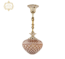 Подвесной светильник Art Classic 34.003P.18.GW.Amber-White.H-1B
