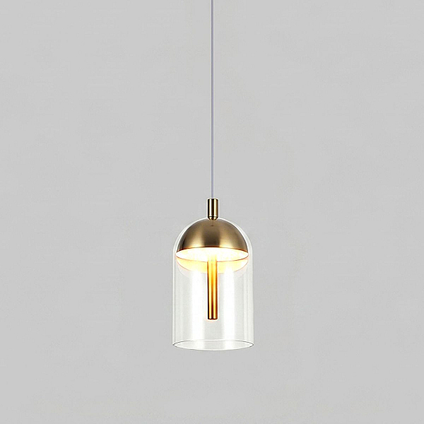 Подвесной светильник Eurosvet Palm 201056/1 LED латунь a072228