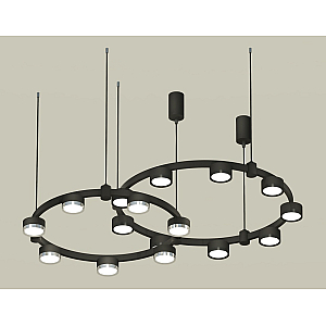 Комплект подвесного светильника Ambrella Light Techno Ring XR92091200 (A9209x2, C9238, C9242, N8113, N8118)