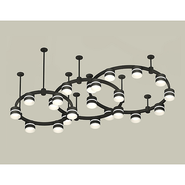 Комплект подвесного светильника Ambrella Light Techno Ring XR92222220 (A9222, A9227, C9233, C9242, C9238, C9232, N8445)