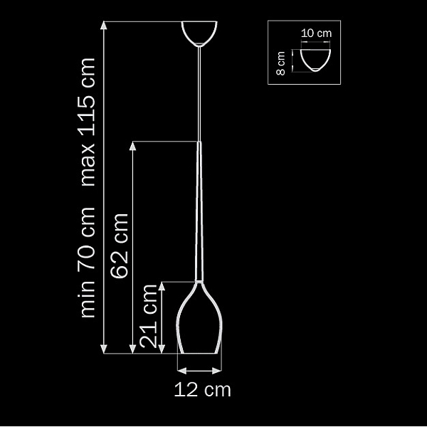 Подвесной светильник Lightstar Meta Duovo 807117