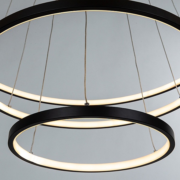 Подвесная светодиодная люстра Arte Lamp Frodo A2197SP-3BK
