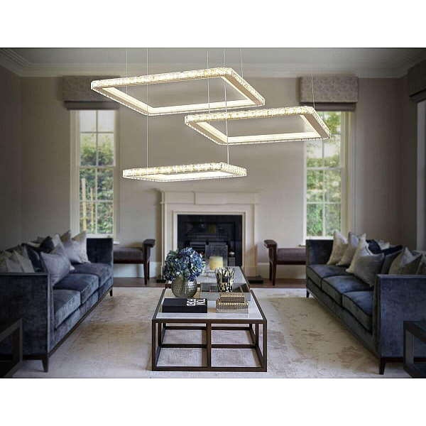 Подвесной светодиодный светильник Ambrella light Acrylica Ice FA1761