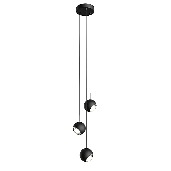 Подвесной светильник DeLight Collection MD2826-3B black/gold