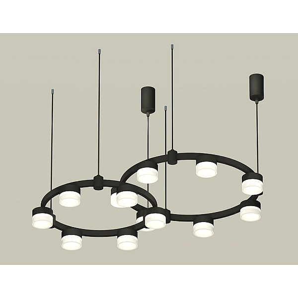 Комплект подвесного светильника Ambrella Light Techno Ring XR92091002 (A9209x2, C9238, C9232, N8401)