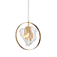 Подвесной светильник DeLight Collection Cowley P60669-1 gold/clear
