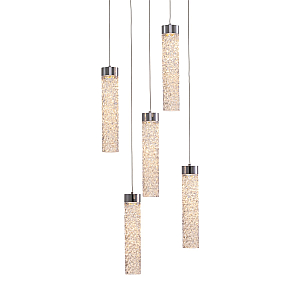 Подвесной светильник Delight Collection MD24030028-5A chrome/clear