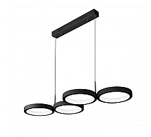 Подвесной светодиодный светильник iLedex Ring Star 9004-4-D BK