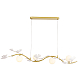 Подвесная люстра Crystal Lux Colibri SP4 Gold