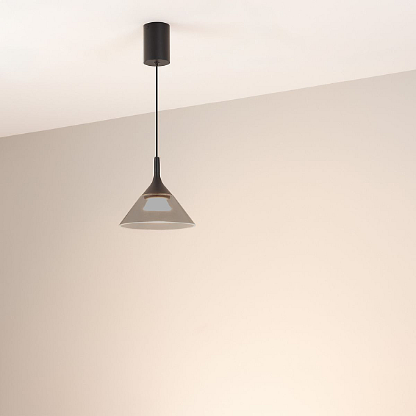 Подвесной светильник Arlight SP-OMBRELLO-HANG-R200-7W Warm3000 (BK, 30 deg, 230V) (IP20 Металл) 059590