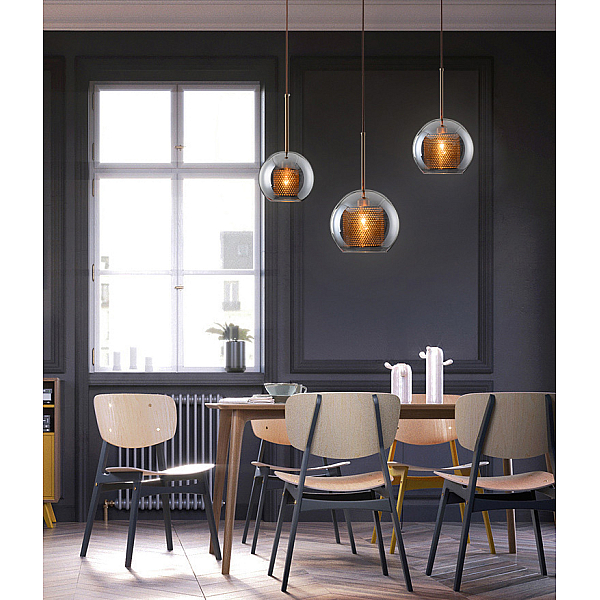 Подвесной светильник Imperium Loft Catch Smoky 214046-23