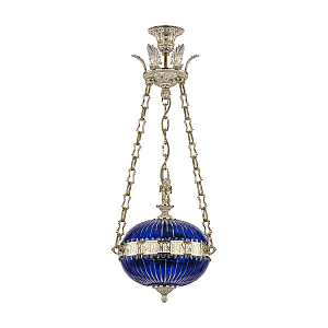 Подвесной светильник Bohemia Ivele Crystal 71000P/30 GW Clear-Blue/H-1K Y8 FA4M