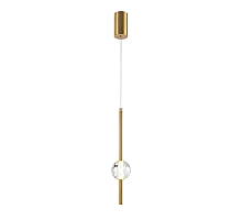 Подвесной светильник Indigo Ciondolo 11066/1P Brass V000170L
