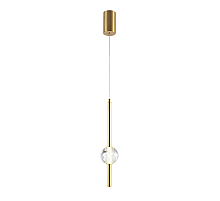 Подвесной светильник Indigo Ciondolo 11066/1P Brass V000170L