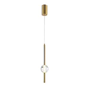 Подвесной светильник Indigo Ciondolo 11066/1P Brass V000170L