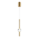 Подвесной светодиодный светильник Indigo Ciondolo 11066/1P Brass V000170L
