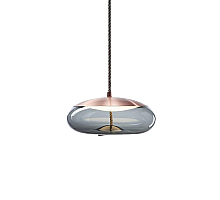 Подвесной светильник Delight Collection Knot 9966P/D copper/blue