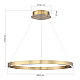 Подвесной светодиодный светильник ST Luce Parilla SL6238.333.01