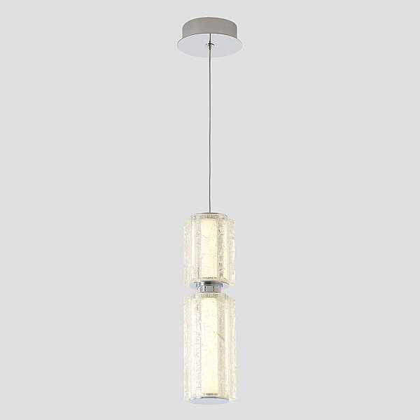 Светильник подвесной Crystal Lux ANTIQUE SP23W LED CHROME