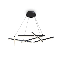 Подвесная люстра Maytoni Line MOD016PL-L80BK