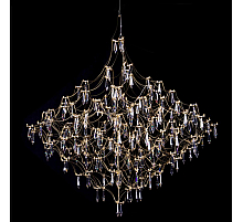 Подвесная люстра Loft IT Mira 10259/1200 Gold Asfour