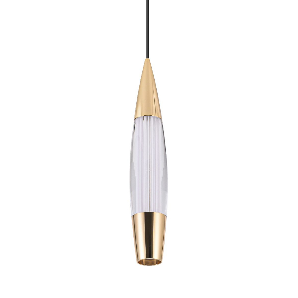 Подвесной светильник LED4U L7123-1 GD Подвесной светильник LED4U L7123-1 GD
