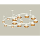 Комплект подвесного светильника Ambrella Light Techno Ring XR92211110 (A9221, A9226, C9241, C9236, N8144, N8124)