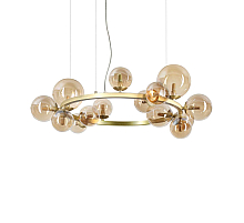 Подвесной светильник Ideal Lux Perlage SP14 Ambra 322797