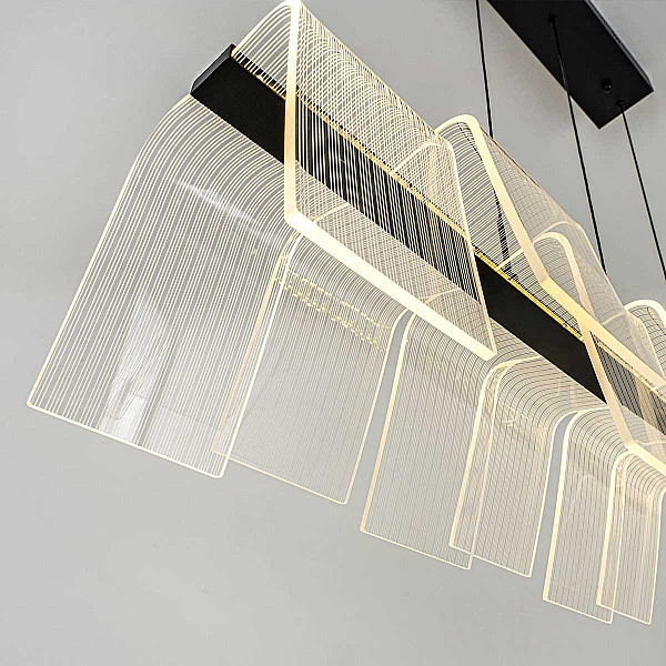 Подвесной cветильник LED4U L7709-970 BK