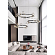 Подвесной светильник Delight Collection Art Deco Bubble KM1294P-24 black/clear