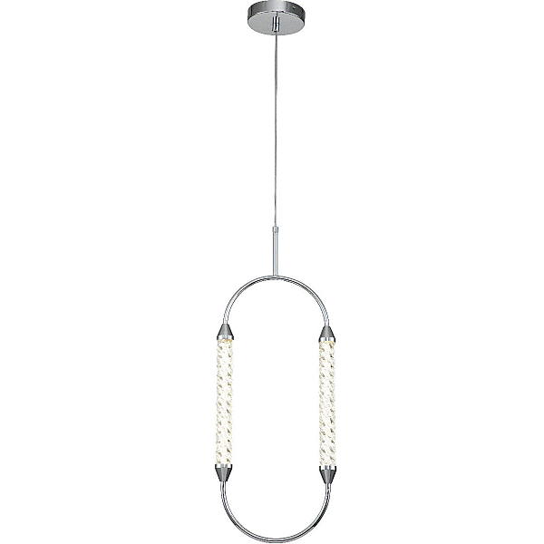 Подвесной светодиодный светильник Indigo Ellisse 14005/1P Chrome V000027L