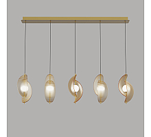 Подвесной светильник Delight Collection MD24030035-5B brass/amber
