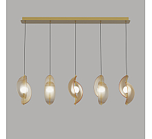 Подвесной светильник Delight Collection MD24030035-5B brass/amber