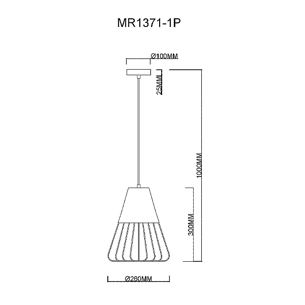 Подвесной светильник MyFar Hill MR1371-1P