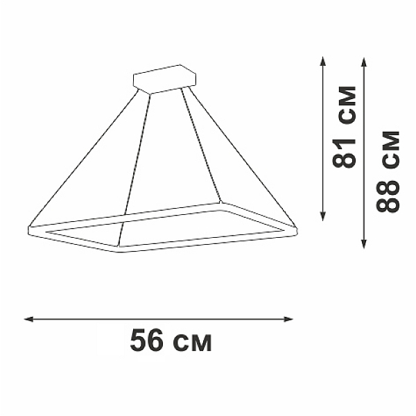 Люстра Vitaluce V2507DT-1/1S