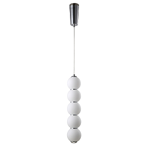 Подвесной светильник Crystal Lux Desi DESI SP5 CHROME/WHITE